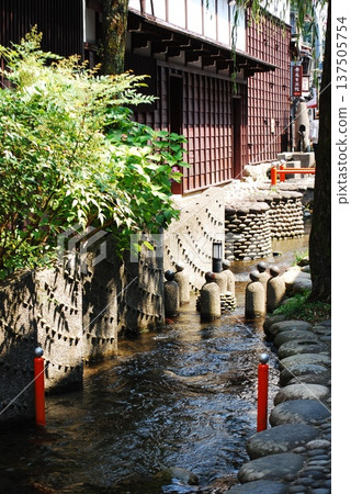 Alley with waterways 137505754