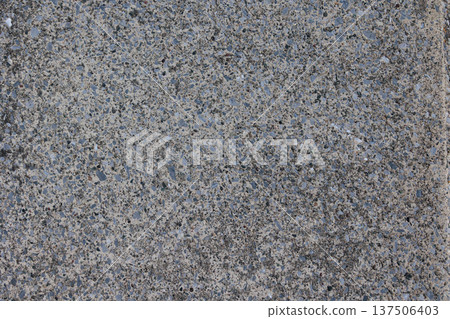 Texture of a concrete wall weathered by sea breeze 137506403