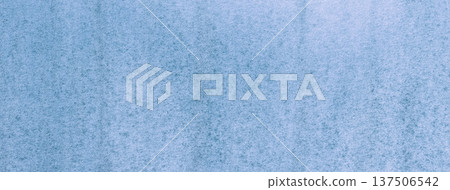 Light blue abstract watercolor texture background with gradient surface, macro. Sky art backdrop 137506542