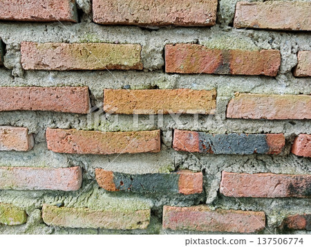 old brick wall texture in the background image old brick wall texture in the background image 137506774