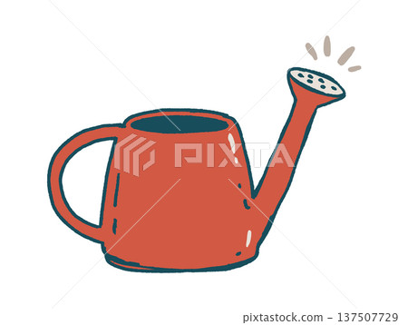 Watering can for gardening element 137507729