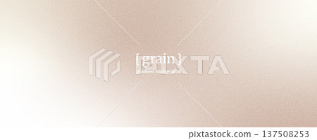 Grain brown background with soft powder and pastel texture in a light cream gradient. Warm grainy surface in brown and gray on a smooth vector overlay. Subtle neutral gradation for cosmetic label Grain brown background with soft powder and pastel texture in a light cream gradient. Warm grainy surface in brown and gray on a smooth vector overlay. Subtle neutral gradation for cosmetic label 137508253