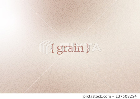 Grainy brown background with elegant cream texture and warm light gradient. Luxury brown and gray tone on a smooth grain vector surface. Soft pastel gradation for beauty packaging 137508254