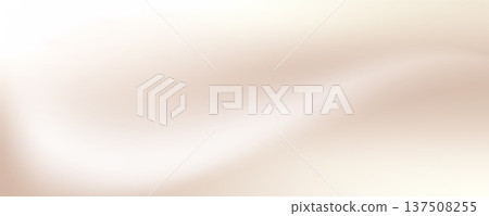 Cream gradient with a plain soft wave for minimalist poster and fashion stationery. Dreamy pearl light in a warm backdrop. Smooth and plain neutral tones as a vector surface for beauty design Cream gradient with a plain soft wave for minimalist poster and fashion stationery. Dreamy pearl light in a warm backdrop. Smooth and plain neutral tones as a vector surface for beauty design 137508255