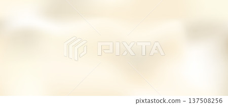 Nacre or pearl gradient background with warm beige gradation and soft light texture. Opalescent ivory silk for elegant cosmetic packaging and banner vector bg Nacre or pearl gradient background with warm beige gradation and soft light texture. Opalescent ivory silk for elegant cosmetic packaging and banner vector bg 137508256