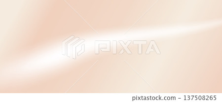 Beige blush gradient with diagonal rose gold wave across a dreamy cream ombre. Soft beige and blush peach on a fuzzy vector backdrop for cosmetic packaging. Gradation in elegant nude and ivory tones 137508265