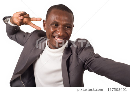 young happy man in a suit. young happy man in a suit. 137508491
