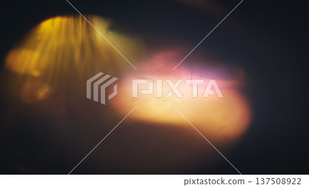 Abstract distressed film burn texture with warm light leak, scratches, dust, and dark vintage gradient Abstract distressed film burn texture with warm light leak, scratches, dust, and dark vintage gradient 137508922