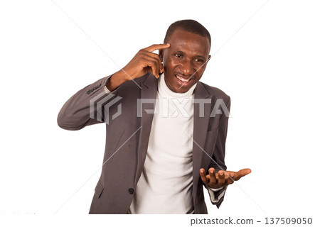 portrait of young man standing in suit, smiling. portrait of young man standing in suit, smiling. 137509050