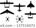 Vector image drone & UAV 137510072