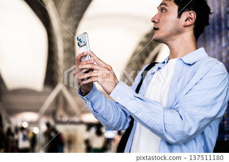 在機場用手機拍攝的照片 ■ 照片由關西國際機場(KIX)提供 在機場用手機拍攝的照片 ■ 照片由關西國際機場(KIX)提供 137511180
