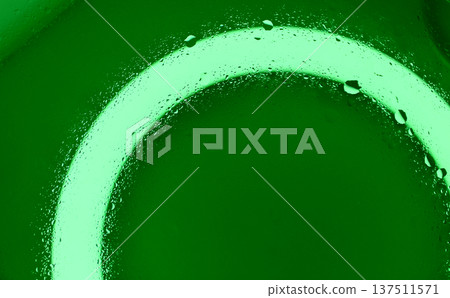 Sprinkled Water On Clean Glass In Green Circle Of Light Detailed Stock Photo Sprinkled Water On Clean Glass In Green Circle Of Light Detailed Stock Photo 137511571
