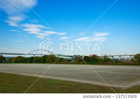 Goshikizakura Bridge and Kahoku Junction Goshikizakura Bridge and Kahoku Junction 137511920