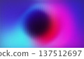 Abstract holographic iridescent colorful gradient liquid flowing blurred shapes background. Glossy ribbed glass mesh. Moving Neon color transitions. Soft prism effect. Looped animation 137512697