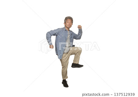 Energetic Senior Male Energetic Senior Male 137512939