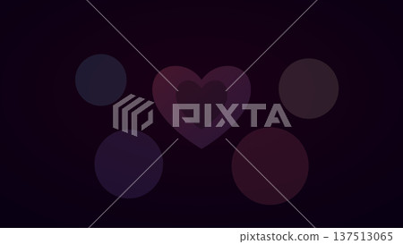 Faint multicolored circular and heart shapes float against a dark backdrop, forming soft playful abstract composition evoking emotion depth and gentle rhythm. Faint multicolored circular and heart shapes float against a dark backdrop, forming soft playful abstract composition evoking emotion depth and gentle rhythm. 137513065