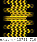 Yellow and black checkered decals 137514710