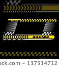 Sample racing decal colours frame 137514712