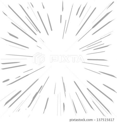 A manga-style background with concentrated lines that are often used in manga A manga-style background with concentrated lines that are often used in manga 137515817