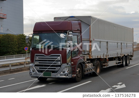 Logistics truck image Logistics truck image 137516278