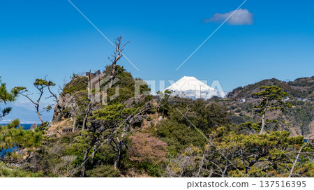 從小金崎眺望駿河灣和富士山 從小金崎眺望駿河灣和富士山 137516395