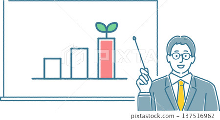 A person explaining asset management A person explaining asset management 137516962