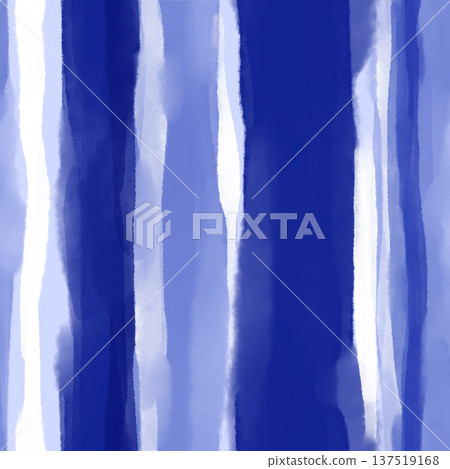 Rough striped pattern drawn with watercolor (blue) Rough striped pattern drawn with watercolor (blue) 137519168