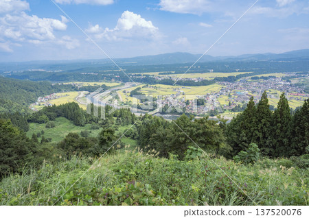 View of Tsunan Town, Niigata (from the river observation deck) View of Tsunan Town, Niigata (from the river observation deck) 137520076