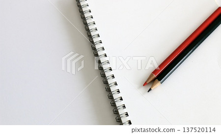 Stationery, writing implements, educational image, copy space 137520114