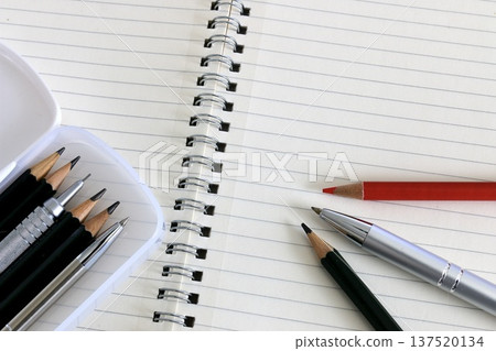 Stationery, writing implements, educational image Stationery, writing implements, educational image 137520134