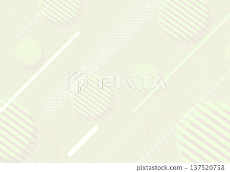 簡潔的幾何圖案背景，色調柔和。 137520758