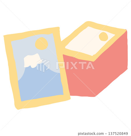 Simple hand-drawn materials series for January school newsletters | Karuta Simple hand-drawn materials series for January school newsletters | Karuta 137520849