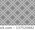 An elegant background illustration resembling hand-knitted lace 137520882