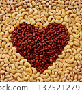 red kidney beans as a background 137521279