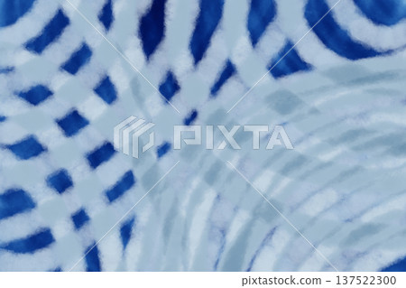 Illustration material: White parabolic pattern on a navy blue background 137522300