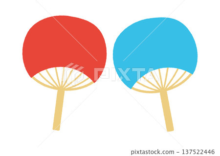 夏季風扇向量素材 夏季風扇向量素材 137522446