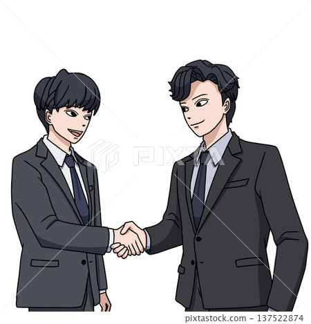 商務場景，商人握手 137522874