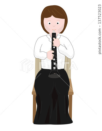 演奏樂器的樂手們。 137523023