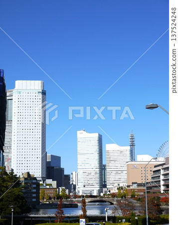 Urban landscape of Minato Mirai Urban landscape of Minato Mirai 137524248