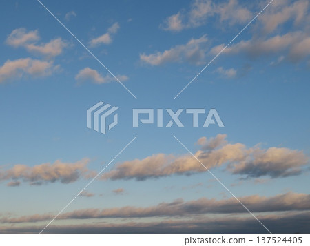 Blue sky clouds Blue sky clouds 137524405