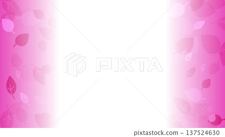 Vibrant pink leaf background Vibrant pink leaf background 137524630
