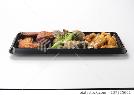Assortment of three snacks Assortment of three snacks 137525661