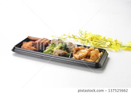 Assortment of three snacks Assortment of three snacks 137525662