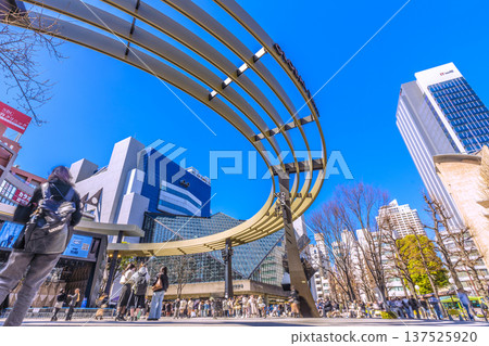 Tokyo cityscape in Japan: View of the bustling Ikebukuro Station, Ikebukuro West Exit Park, Global Ring, IT Tower Tokyo, etc. (8th) Tokyo cityscape in Japan: View of the bustling Ikebukuro Station, Ikebukuro West Exit Park, Global Ring, IT Tower Tokyo, etc. (8th) 137525920