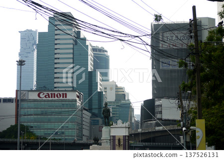 Bangkok, near Lumpini Park Bangkok, near Lumpini Park 137526131