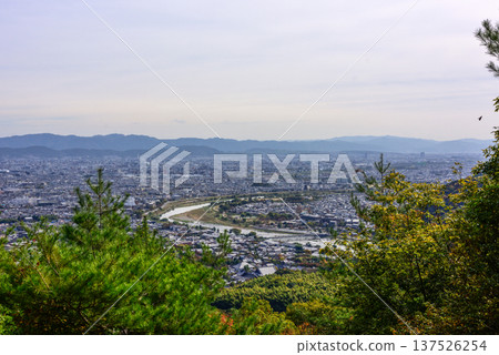 嵯峨野嵐山：從小倉山頂眺望 137526254