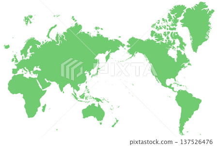 World map silhouette illustration world map World map silhouette illustration world map 137526476
