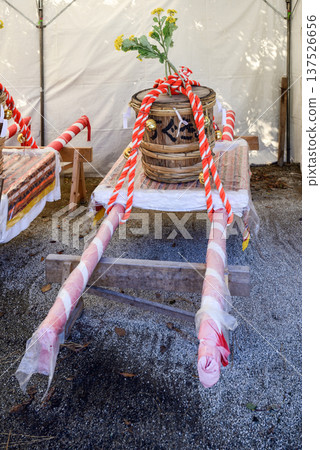上賀茂神社（加茂和計一土神社） 杉木神幸（杉木奉獻報告節） 137526656