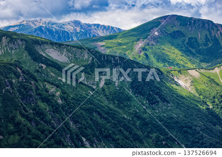 從北阿爾卑斯山脈的茂澤山眺望總司山和藥師山 從北阿爾卑斯山脈的茂澤山眺望總司山和藥師山 137526694