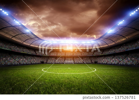 The stadium 137526781